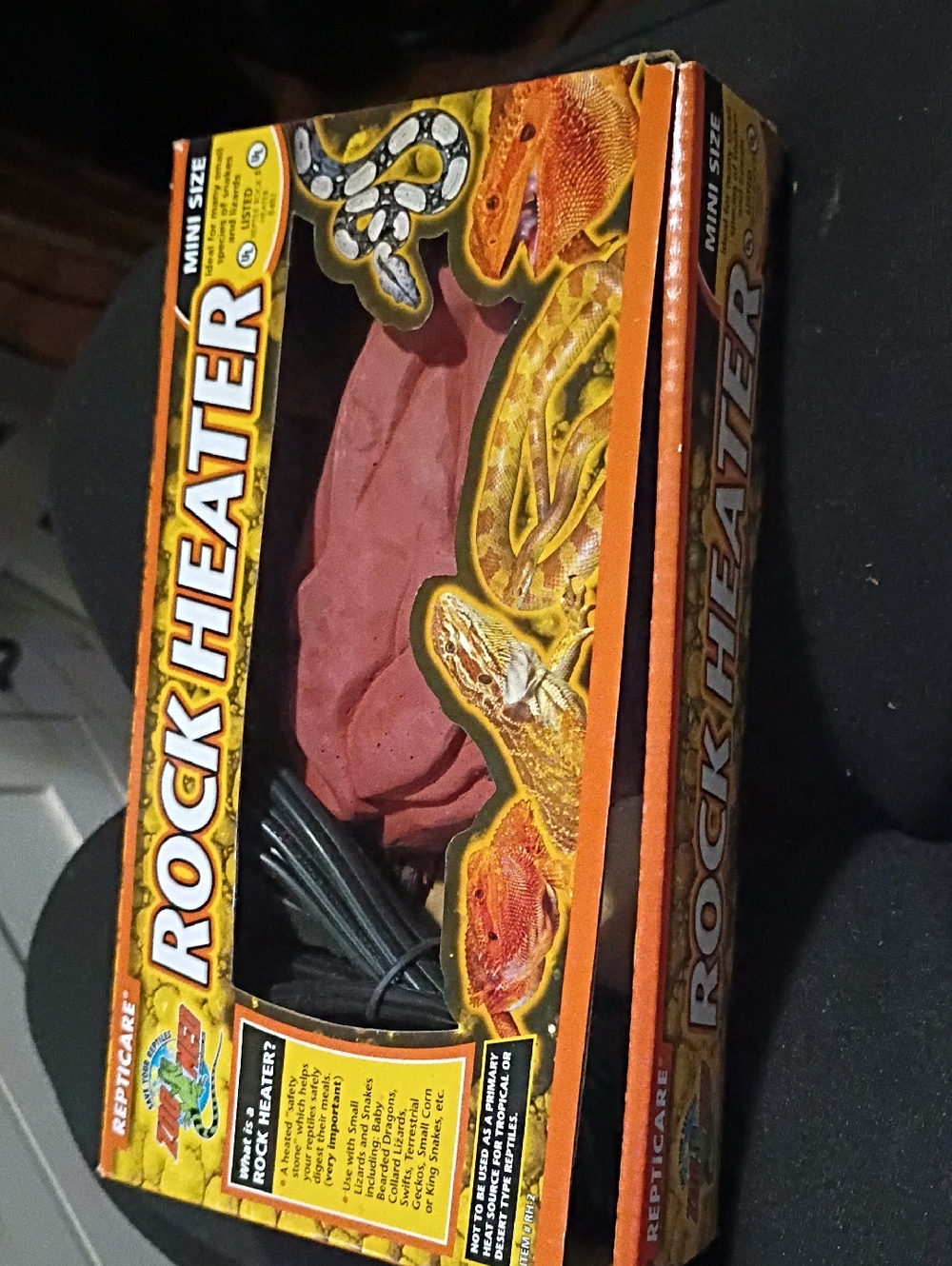 Rock Heater Mini Size - Orange